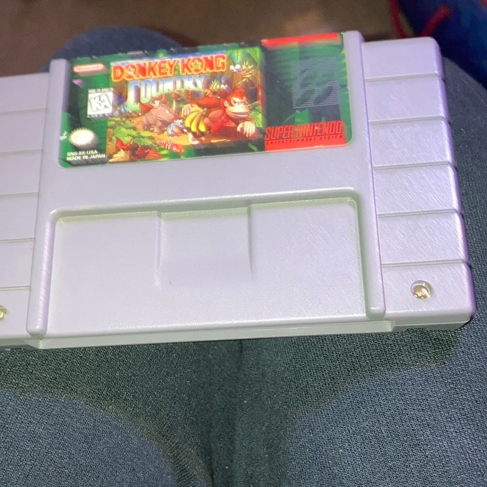 Super Nintendo Games Donkey Kong Country